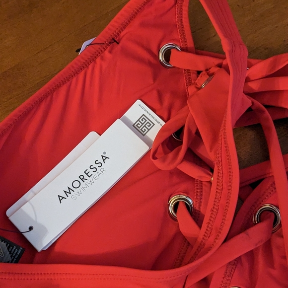 AMORESSA, NEW with tags, swimsuit, $182.00 size 12 (U.S.).  FINAL PRICE … - Picture 4 of 12